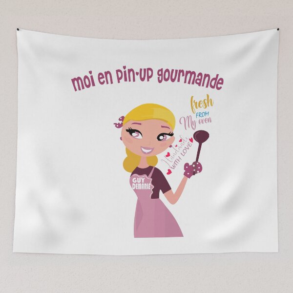 Item preview, pin up gourmande mocheetbon Tata Ccil designed and sold by Tonytops ⭐⭐⭐⭐⭐.