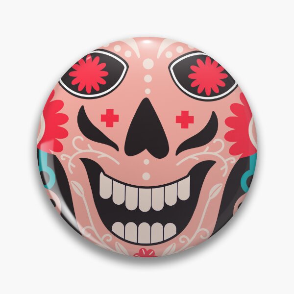 Item preview, Dia de los muertes skull. Mexican Day of the Dead.  designed and sold by CoCoArt-Ua.