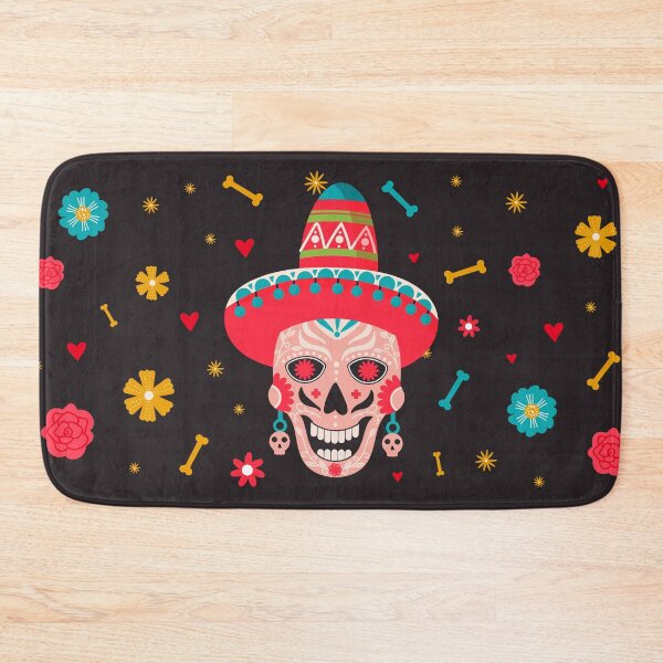 Item preview, Dia de los muertes skull. Mexican Day of the Dead.  designed and sold by CoCoArt-Ua.