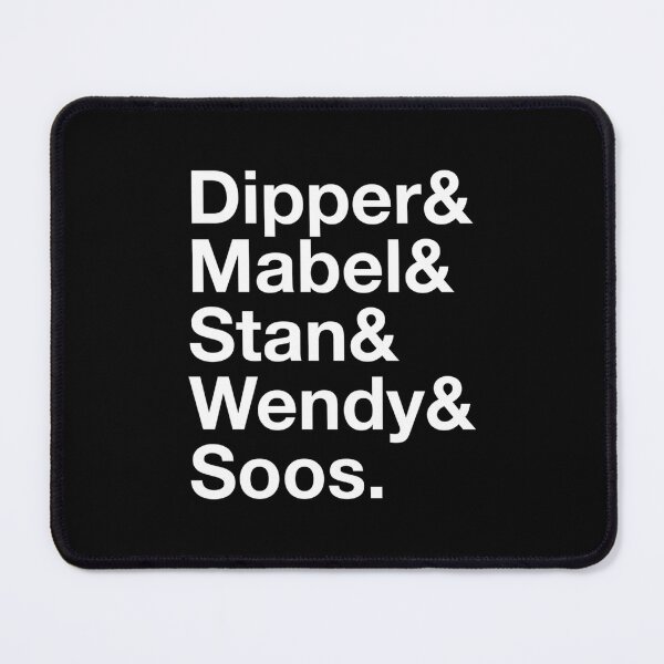 Item preview, Dipper& Mabel& Stan&d Wendy& Soos. Essential  designed and sold by nacuguiaj.