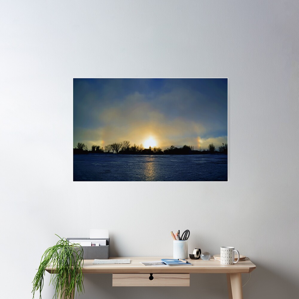 Sundogs at Crosby 1/08/15 Poster