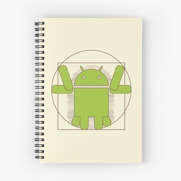 Item preview, Vitruvian Android designed and sold by Doodles.