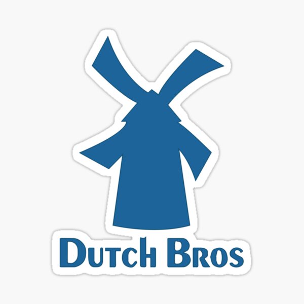 "Dutch Bros " Sticker for Sale by Startleup Redbubble