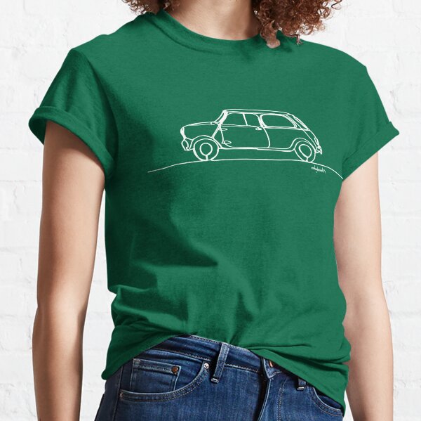  Mini Cooper - Single Line Classic T-Shirt