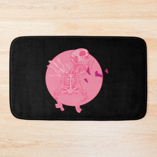 Item preview, Rocker Skeleton Dancing Pink designed and sold by joanaoberg.