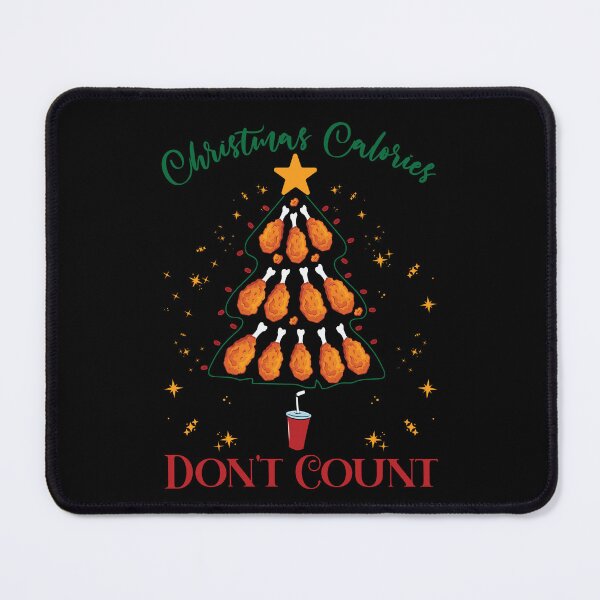 Item preview, Christmas Calories Dont Count - Christmas Chicken Lover Tree designed and sold by fooderiffic.