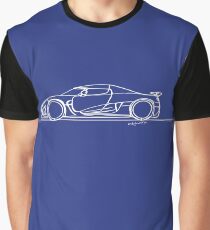 Koenigsegg Agera - Single Line Graphic T-Shirt