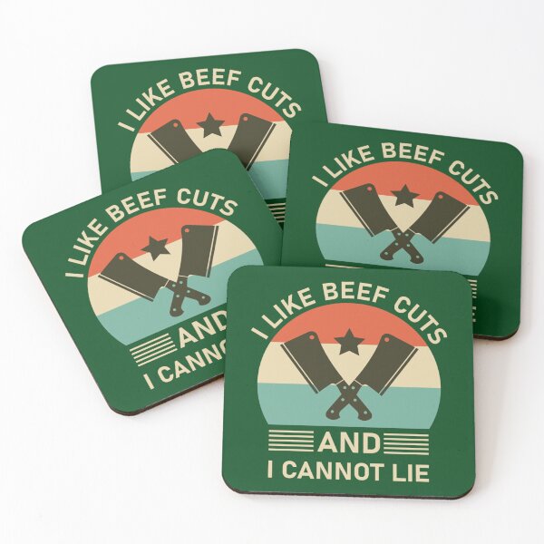 Item preview, I like beef cuts and i cannot lie - butcher     designed and sold by DustyRoadDesign.