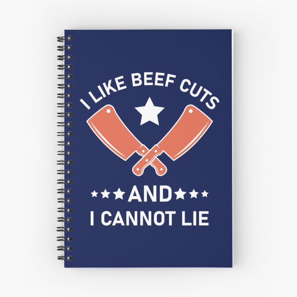 Item preview, I like beef cuts and i cannot lie - butcher    designed and sold by DustyRoadDesign.