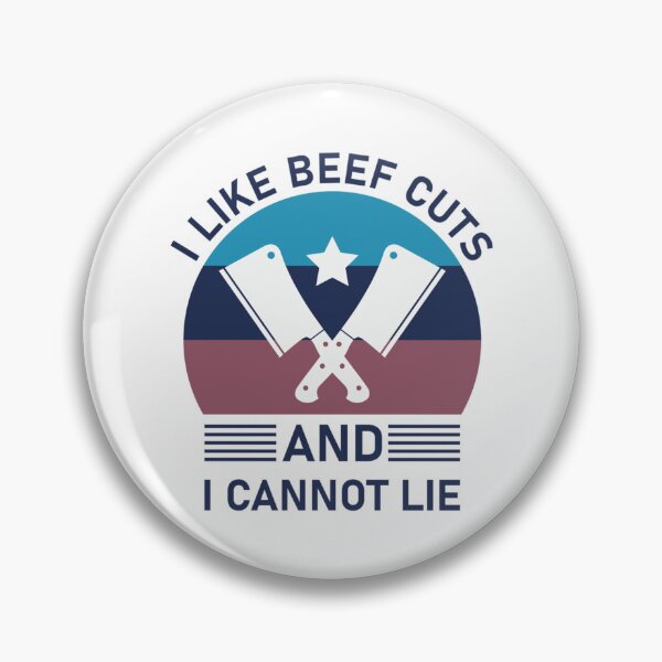 Item preview, I like beef cuts and i cannot lie - butcher   designed and sold by DustyRoadDesign.