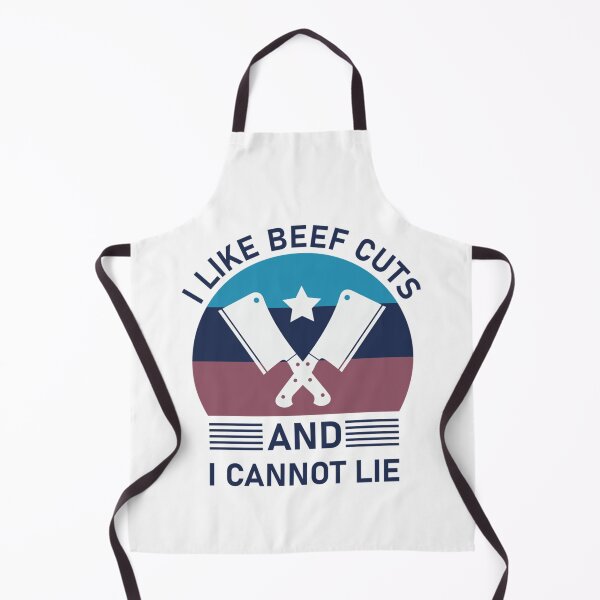 Item preview, I like beef cuts and i cannot lie - butcher designed and sold by DustyRoadDesign.