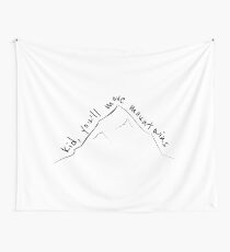 Kind, du bewegst Berge! Wandbehang