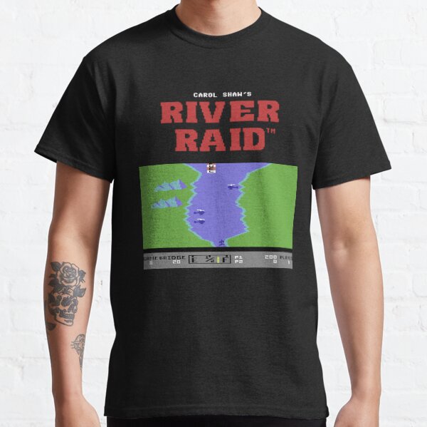 Artikel-Vorschau von River Raid für C64 und andere Heimcomputer., designt und verkauft von Nordwind.