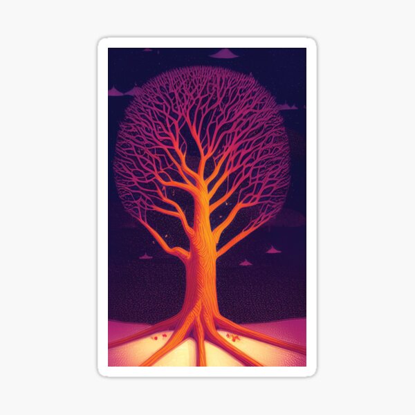 Buff Wise Mystical Tree Meme Magnet for Sale by Rezzhul