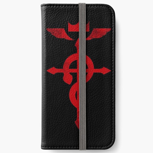 Fullmetal Alchemist Red Logo iPhone Wallet