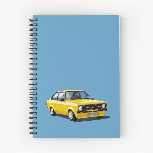 Item preview, Ford Escort Mk 2 in yellow designed and sold by candc-retro.