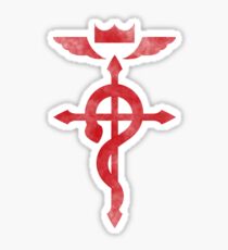 Fullmetal Alchemist Red Logo Sticker