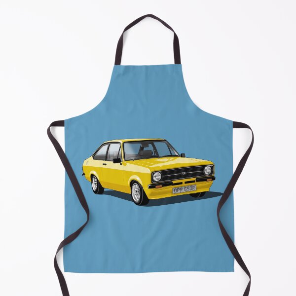 Item preview, Ford Escort Mk 2 in yellow designed and sold by candc-retro.