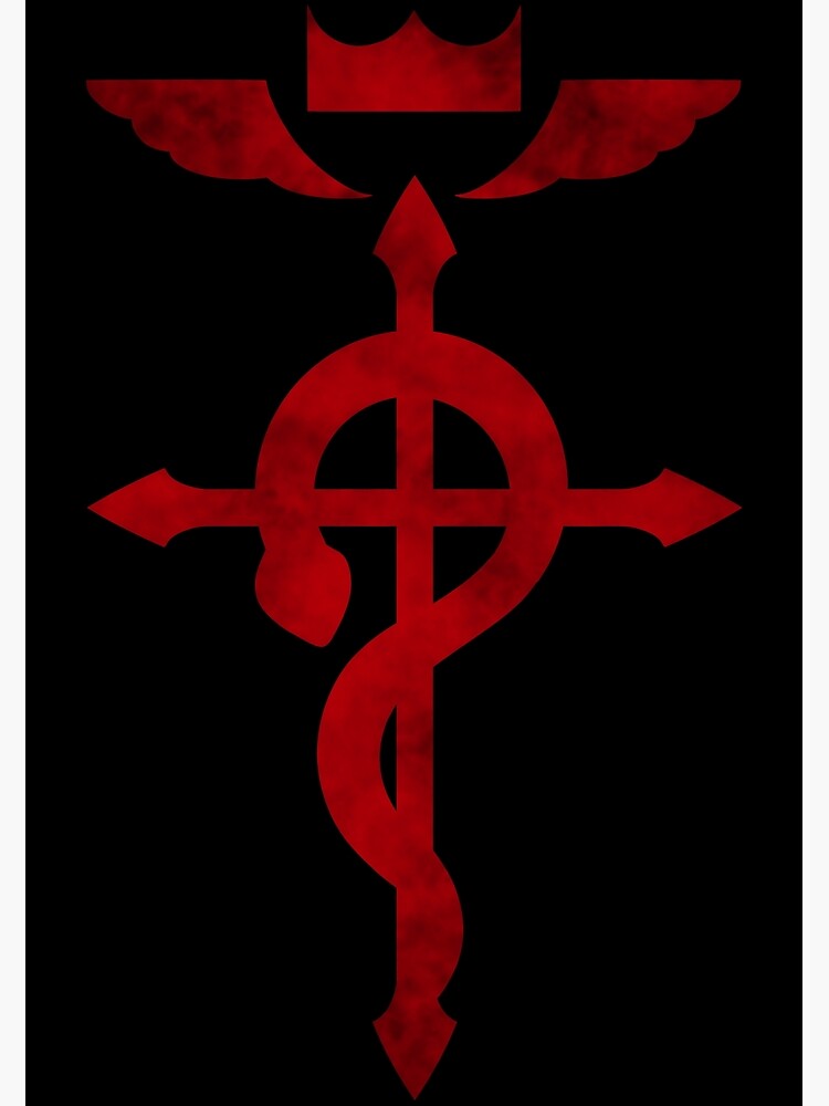 Fullmetal Alchemist Red Logo