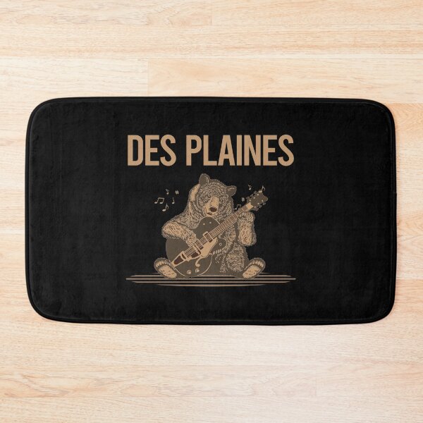 Item preview, Bear With Guitar Des Plaines designed and sold by BloodMoneyTwit.