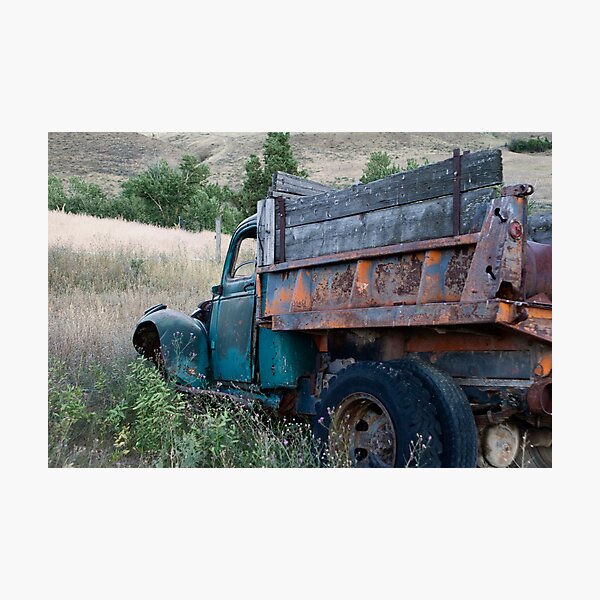 Aperçu de l'œuvre Camion bleu créée et vendue par GesturesPhoto.