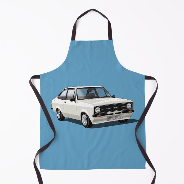 Item preview, Ford Escort Mk 2 in white designed and sold by candc-retro.