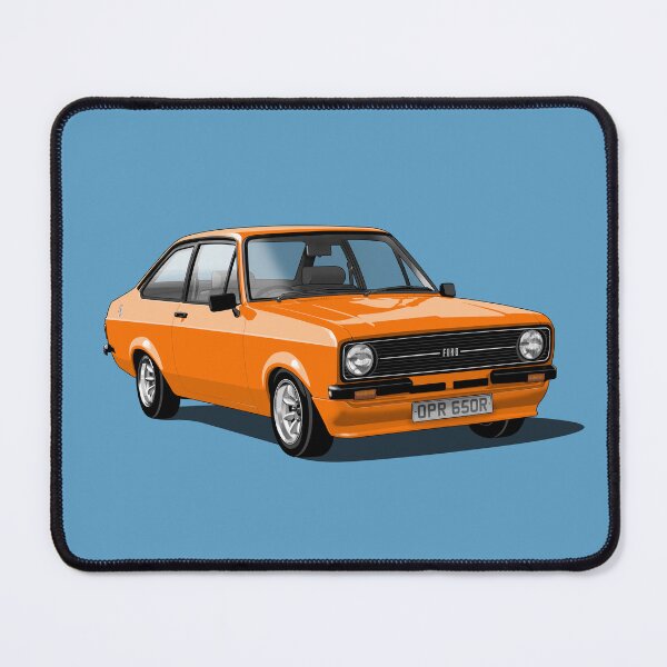 Item preview, Ford Escort Mk 2 in orange designed and sold by candc-retro.