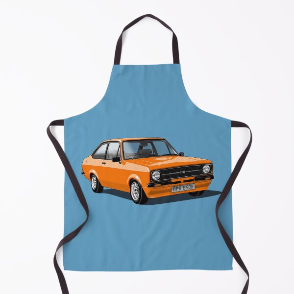 Item preview, Ford Escort Mk 2 in orange designed and sold by candc-retro.