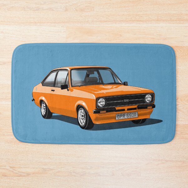 Item preview, Ford Escort Mk 2 in orange designed and sold by candc-retro.