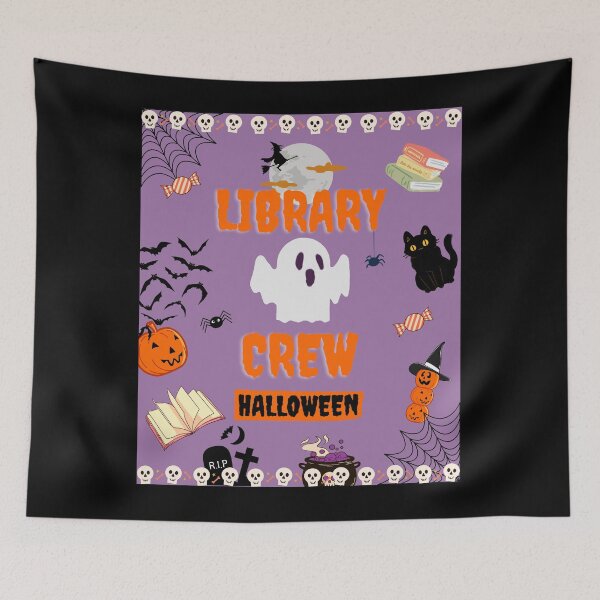 Item preview, Library Boo Crew Halloween designed and sold by mark-taylor.