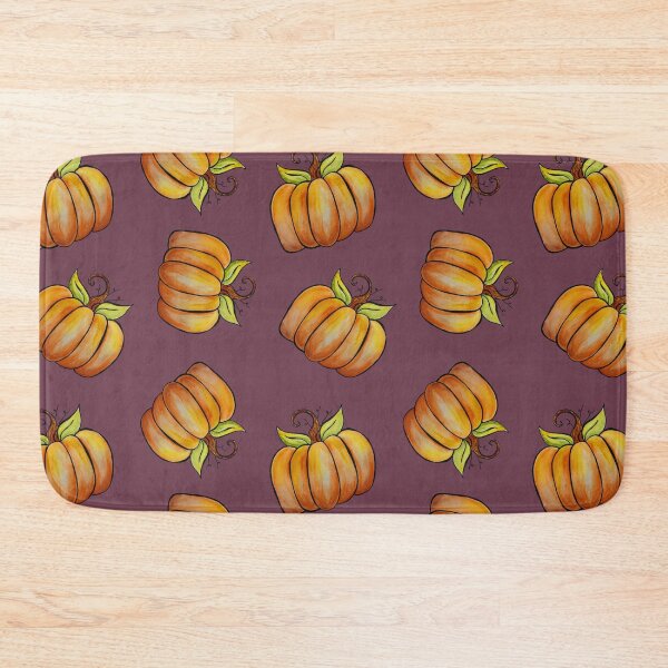 Item preview, Pumpkin Watercolor Art designed and sold by kmstudio.