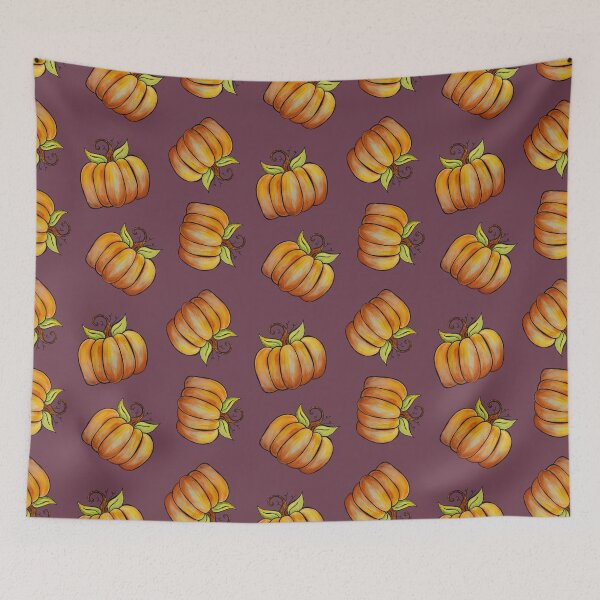 Item preview, Pumpkin Watercolor Art designed and sold by kmstudio.