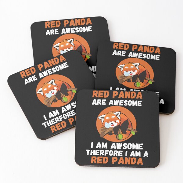 Item preview, Red panda are awesome i am awsome therfore i am a red panda designed and sold by Nicet-shirt1.