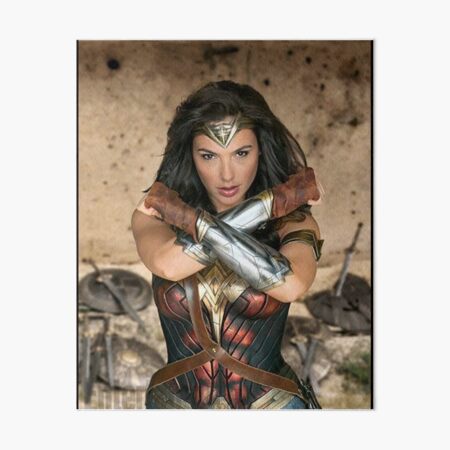 Gal Gadot As Wonder Woman Wavy Hair In Sexy Costume 8x10 Picture Celebrity  Print