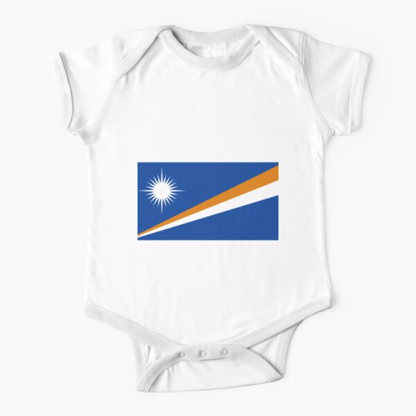para niños y bebés: Bandera Las Islas Marshall | Redbubble