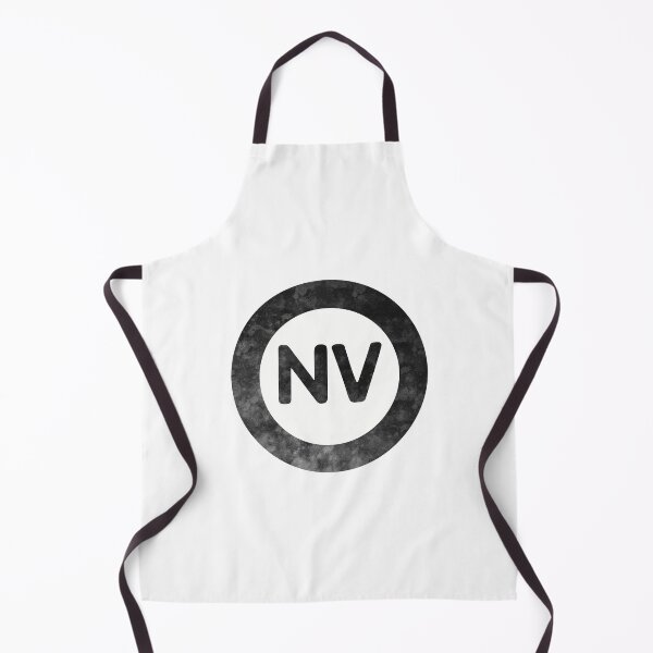 Item preview, Nevada NV distressed black and white circle designed and sold by Krista Robertson.