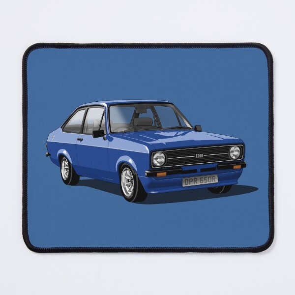 Item preview, Ford Escort Mk 2 in royal blue designed and sold by candc-retro.