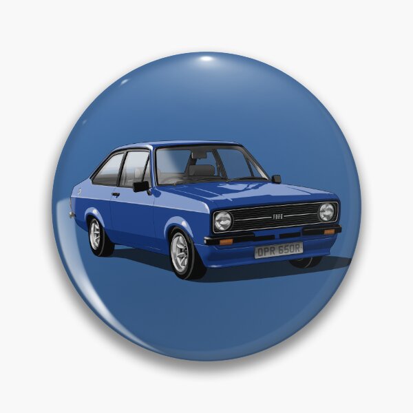 Item preview, Ford Escort Mk 2 in royal blue designed and sold by candc-retro.