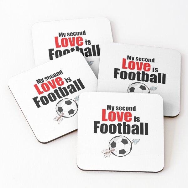 Item preview, My second love is football designed and sold by VimuDS.