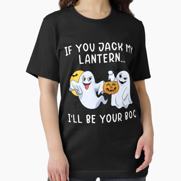 Item preview, Funny Halloween Adult Ghost And Jack-o-Lantern designed and sold by Darly-Walker.