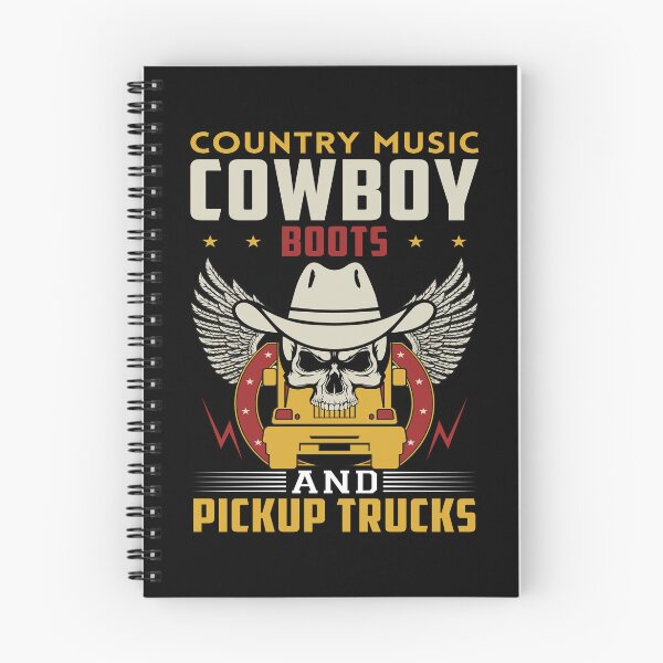 Item preview, Country Music Funny and Cool Cowboy Boots Pickup Truck Saying designed and sold by BELASKRI STORE.