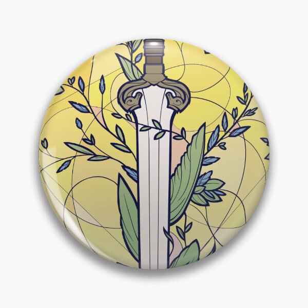 Item preview, Sword of the Shieldmaiden Stained Glass designed and sold by Icewreath.