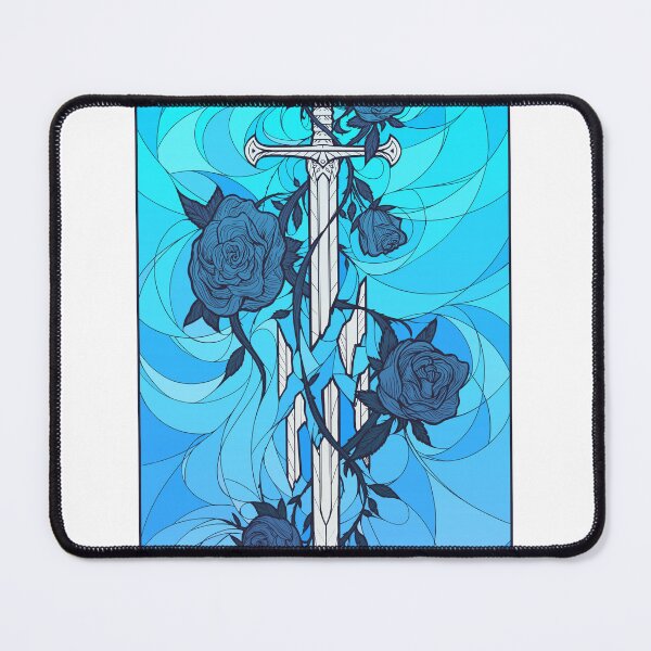 Item preview, Roses of the Broken Sword Stained Glass designed and sold by Icewreath.