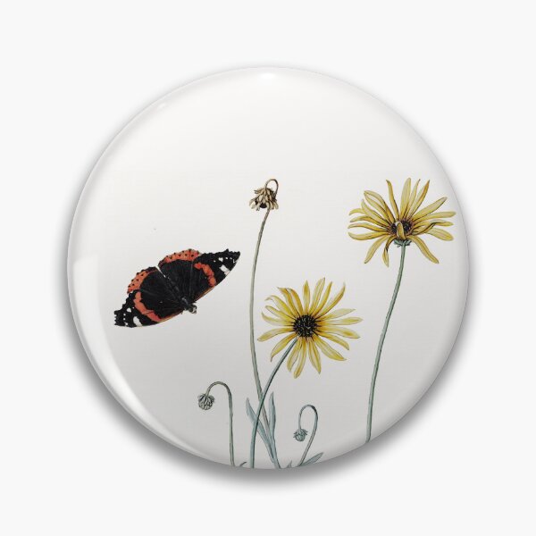 Item preview, Butterfly with garden flowers designed and sold by anni103.