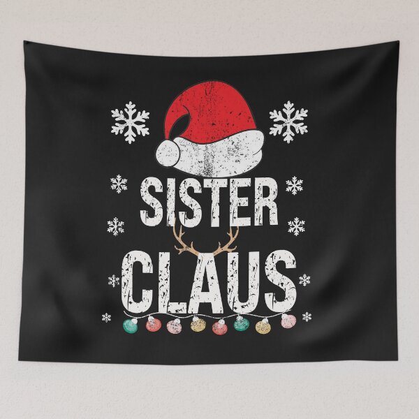 Item preview, Sister Claus Family Matching Xmas Light Funny Christmas Pajama designed and sold by ZANNIX.