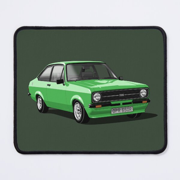 Item preview, Ford Escort Mk 2 in green designed and sold by candc-retro.