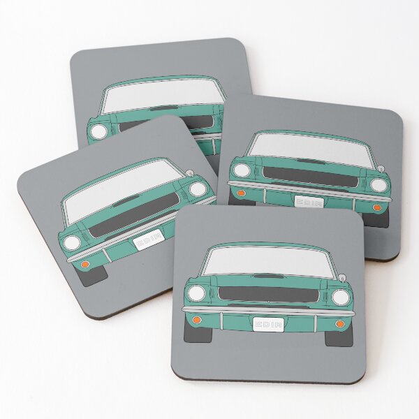 Item preview, Ford Mustang Shelby GT350 1964-1966 dynasty green color designed and sold by EdimDesign.