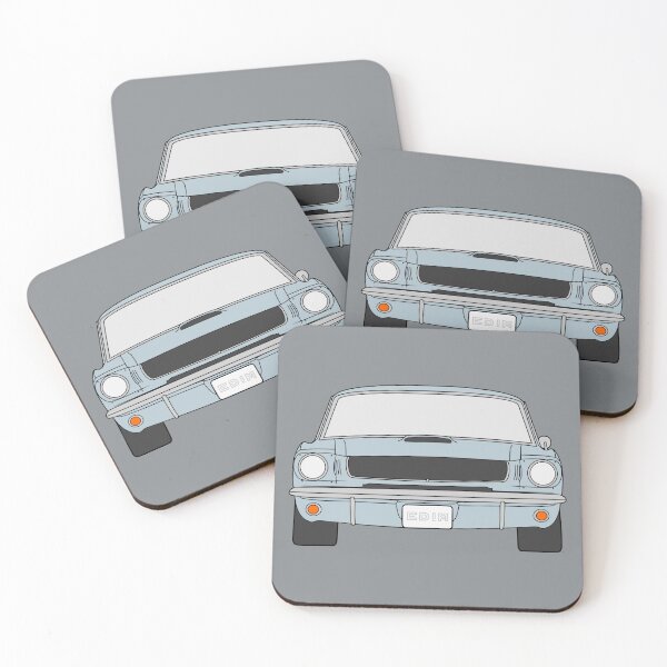 Item preview, Ford Mustang Shelby GT350 1964-1966 arcadian blue color designed and sold by EdimDesign.