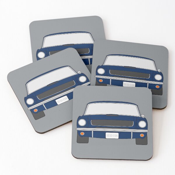 Item preview, Ford Mustang Shelby GT350 1964-1966 caspian blue color designed and sold by EdimDesign.
