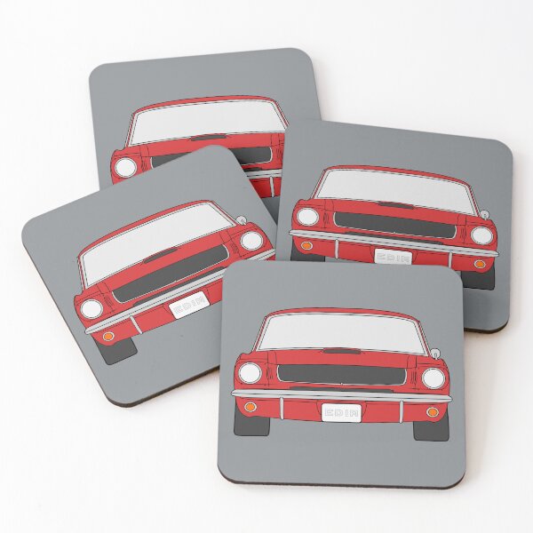 Item preview, Ford Mustang Shelby GT350 1964-1966 rangoon red color designed and sold by EdimDesign.